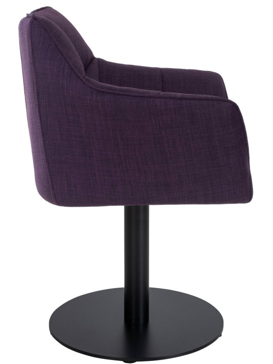 Liggestol Damaso stof, lilla