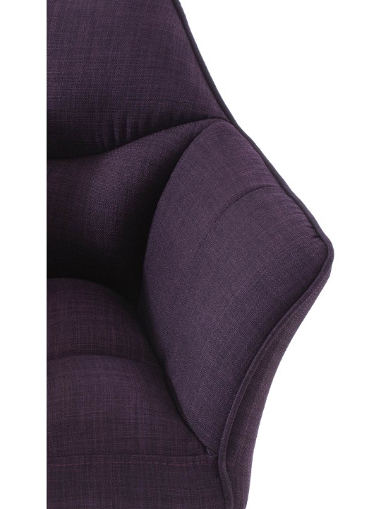 Liggestol Damaso stof, lilla