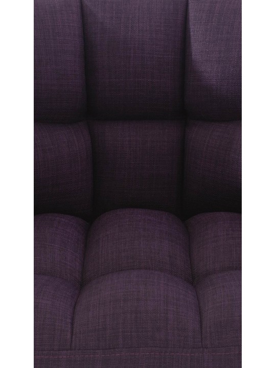 Liggestol Damaso stof, lilla