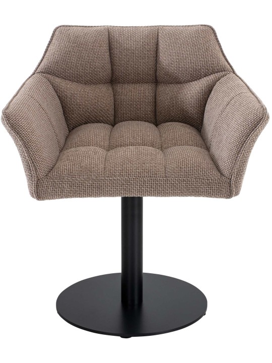 Liggestol Damaso stof, terrabrun Liggestol Damaso stof, terrabrun