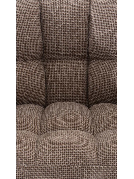 Liggestol Damaso stof, terrabrun Liggestol Damaso stof, terrabrun