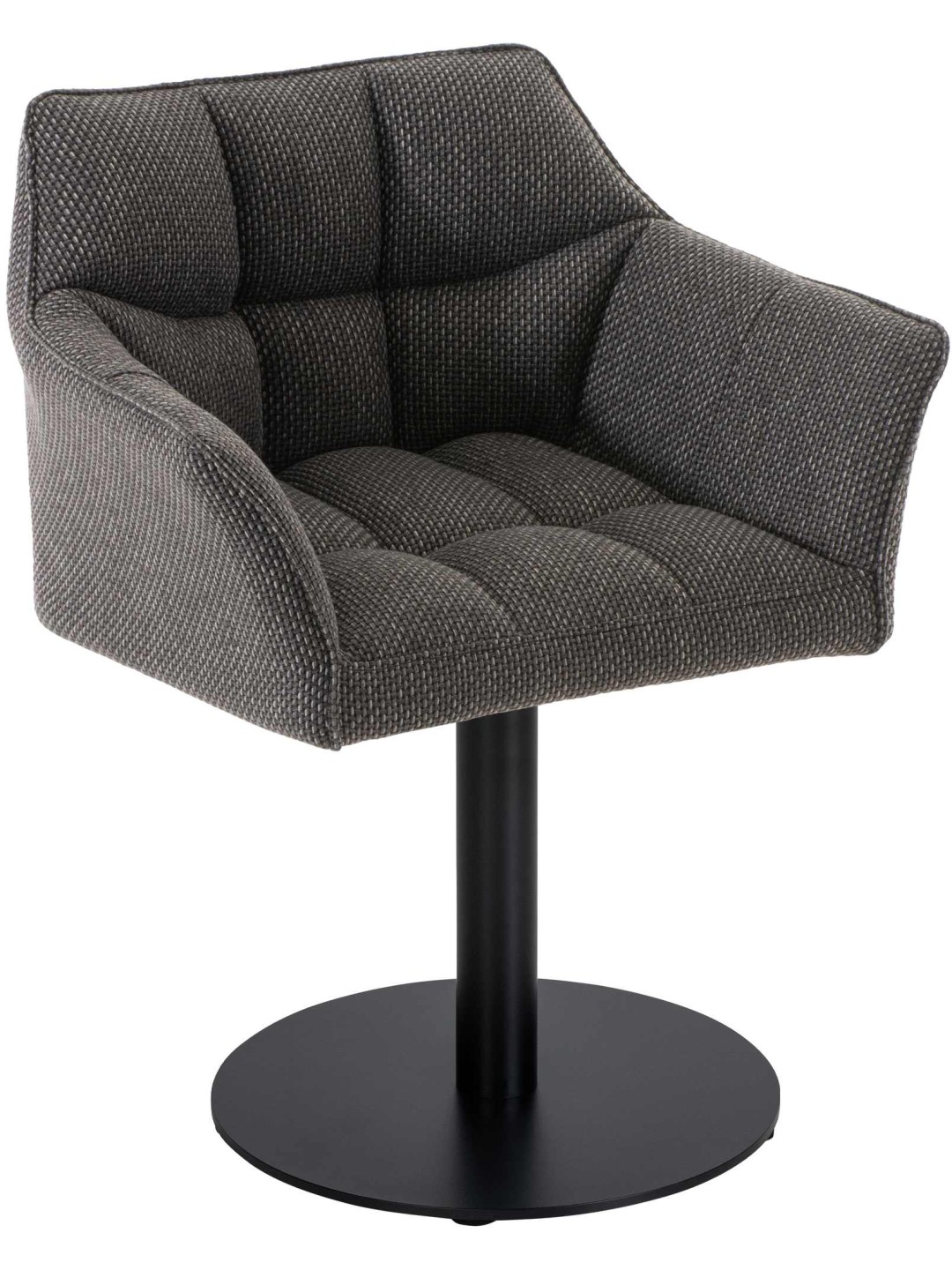 Liggestol Damaso stof, titangrå