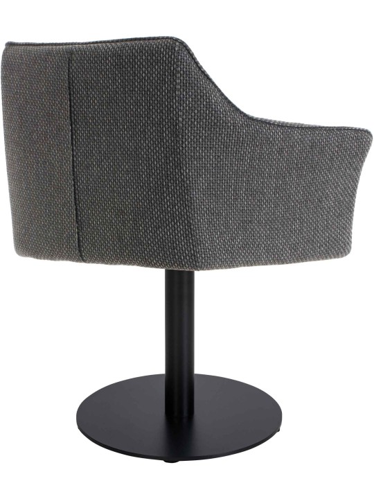 Liggestol Damaso stof, titangrå