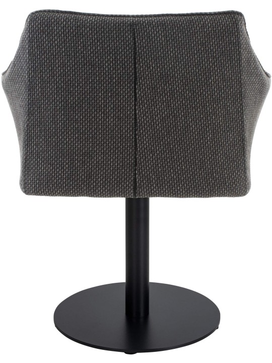 Liggestol Damaso stof, titangrå