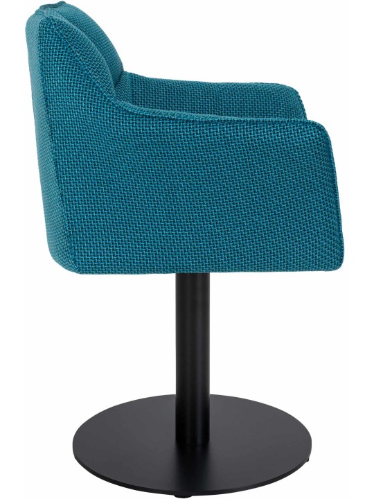 Liggestol Damaso stof, turkis