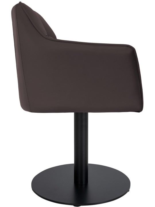 Liggestol Damaso imiteret læder, brun