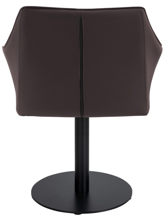 Liggestol Damaso imiteret læder, brun