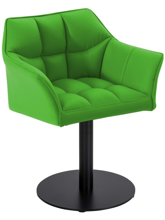 Liggestol Damaso imiteret læder, grøn