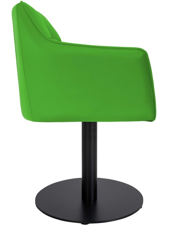 Liggestol Damaso imiteret læder, grøn