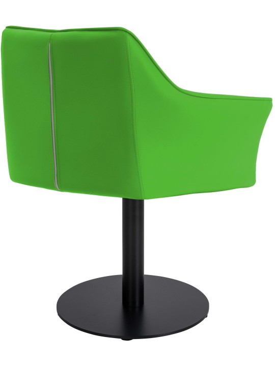 Liggestol Damaso imiteret læder, grøn