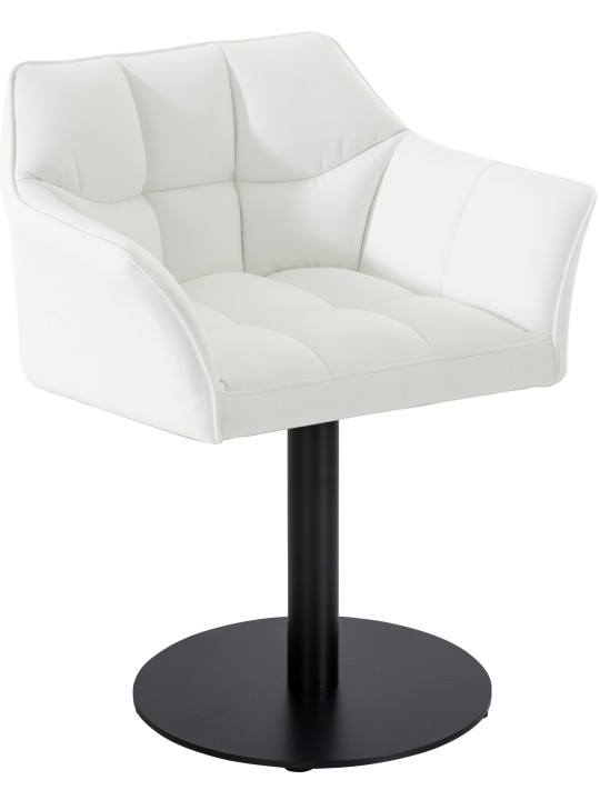 Liggestol Damaso imiteret læder, hvid Liggestol Damaso imiteret læder, hvid