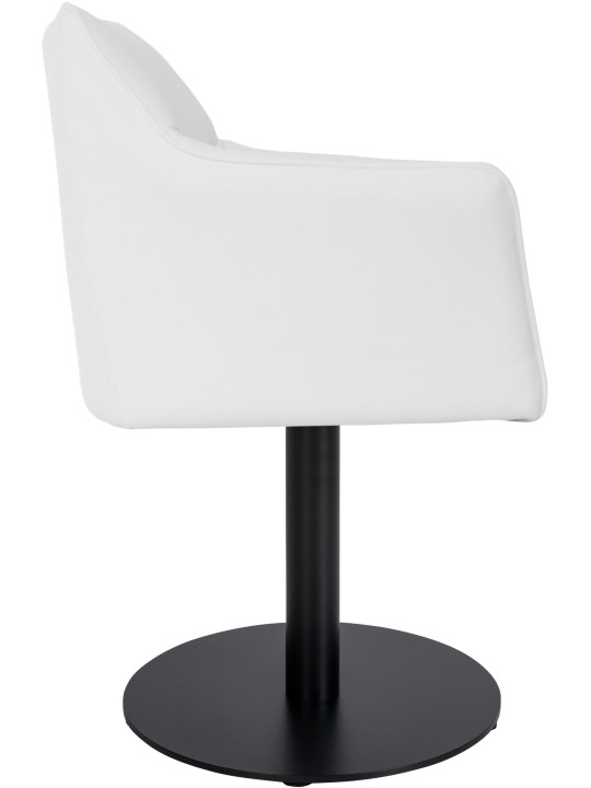 Liggestol Damaso imiteret læder, hvid Liggestol Damaso imiteret læder, hvid