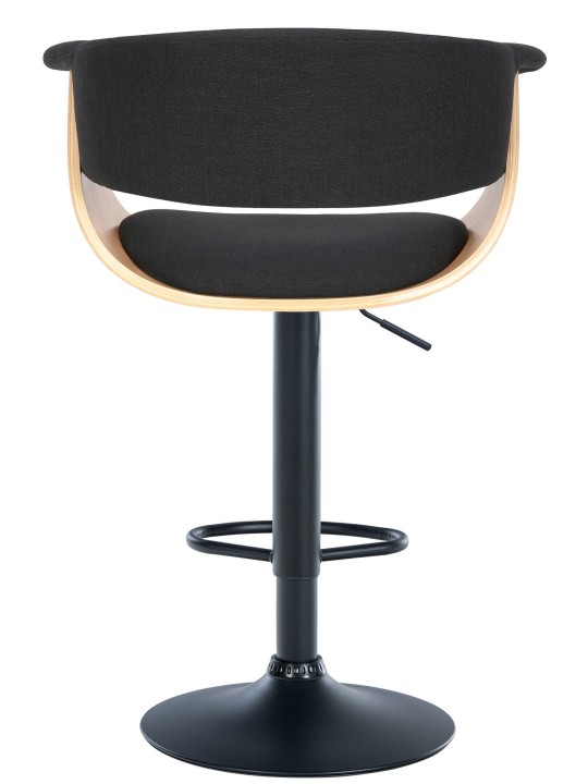 Sæt med 2 barstole Vestal stof, natur/sort Sæt med 2 barstole Vestal stof, natur/sort