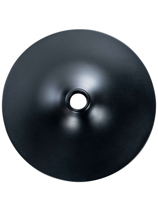 Bundplade 45 cm, sort