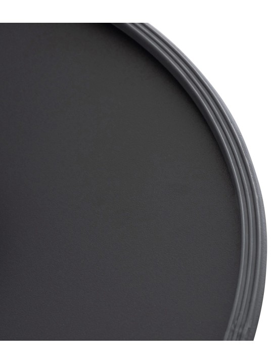 Bundplade 45 cm, sort