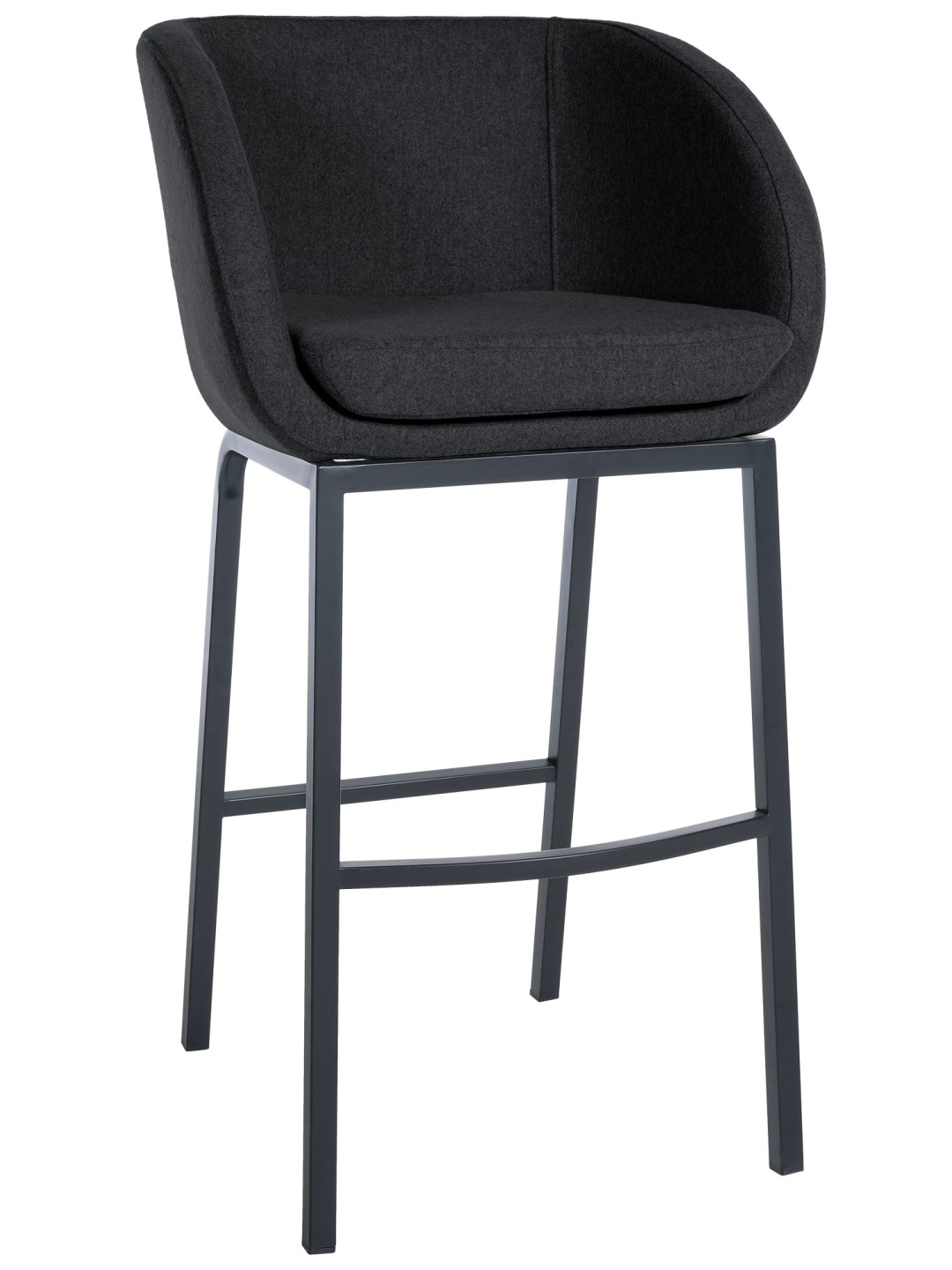 Barstol Rockhill B filt, antracit