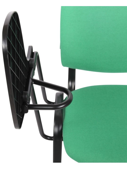 Ken stol med klapbordsstof, grøn