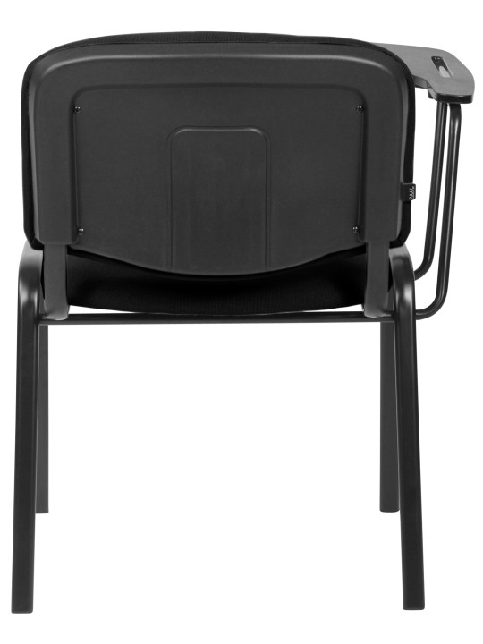 Ken XL stol med klapbordsstof, sort