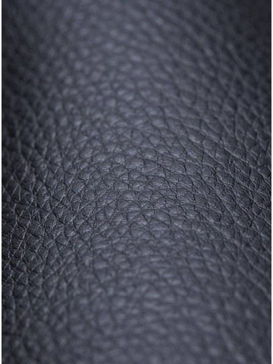 Spisestuestol Foley imiteret læder, valnød/sort