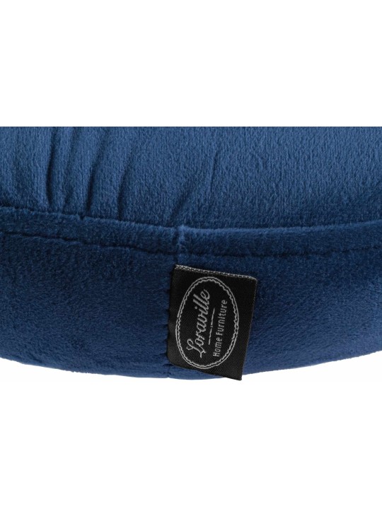 Sæt med 2 barstole Ponte velvet, blå Sæt med 2 barstole Ponte velvet, blå