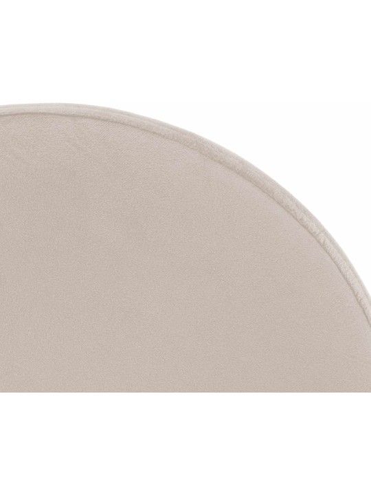 Sæt med 2 barstole Ponte velvet, creme