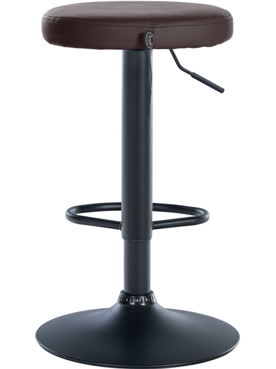 Sæt med 2 barstole Ponte imiteret læder, brun Sæt med 2 barstole Ponte imiteret læder, brun