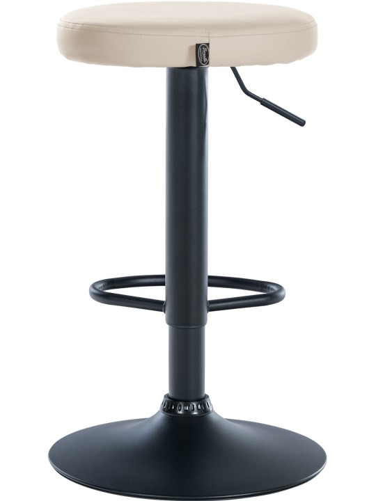 Sæt med 2 barstole Ponte imiteret læder, creme Sæt med 2 barstole Ponte imiteret læder, creme