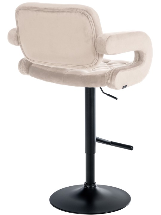 Barstol Dublin fløjl, creme Barstol Dublin fløjl, creme