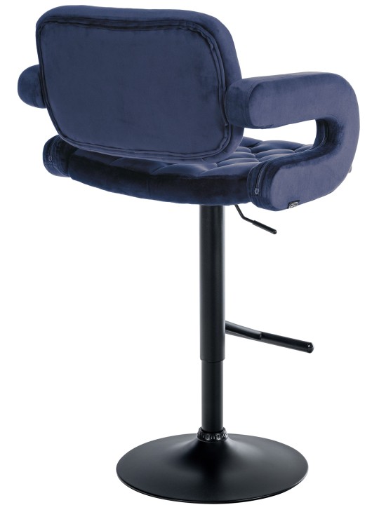Barstol Dublin fløjl, blå Barstol Dublin fløjl, blå