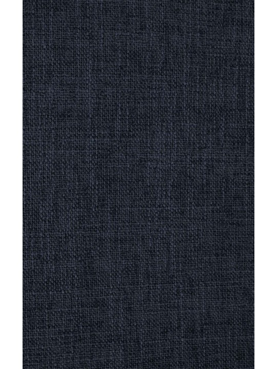 Besøgsstol Kingston stof, valnød/blå