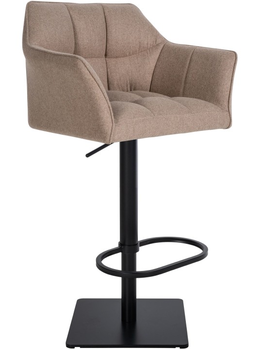 Barstol Damaso B filt, taupe