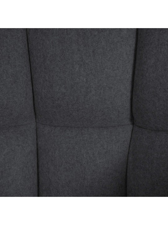 Bar stool Damaso E felt, antracit