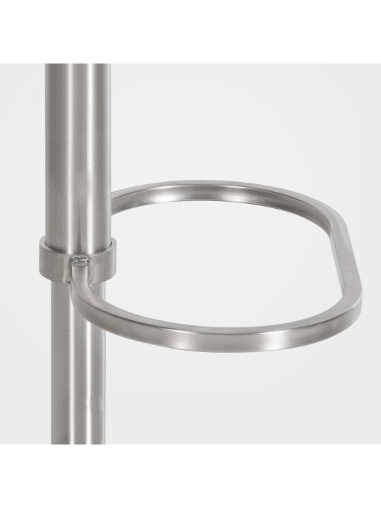 Bar stool Damaso E felt, antracit