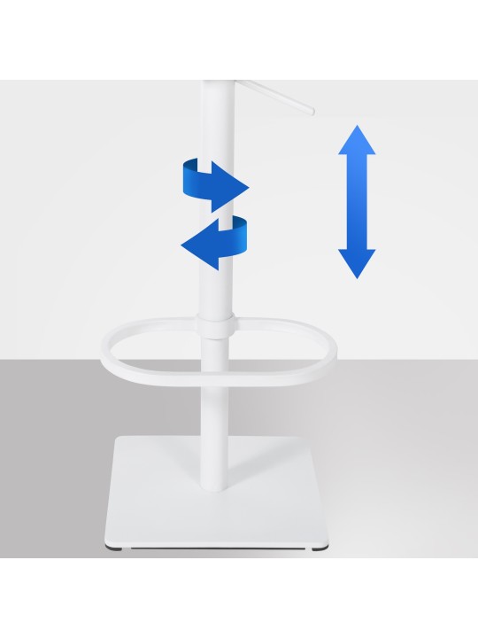 Barstol Damaso W filt, taupe Barstol Damaso W filt, taupe