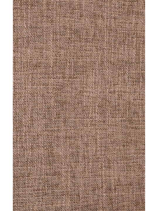 Sæt med 2 stole Kingston stof, valnød/creme