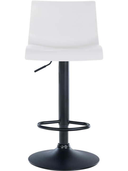 Sæt med 2 barstole Branford plast, hvid