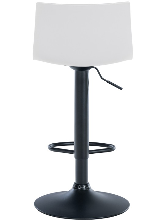 Sæt med 2 barstole Branford plast, hvid