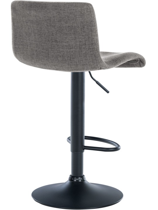 Sæt med 2 barstole Branford stof, lysegrå