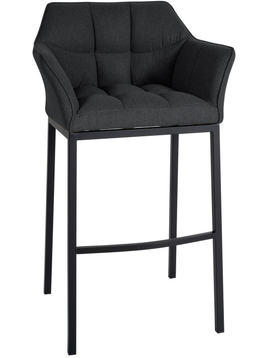 Barstol Damaso B filt med 4 fods stel, antracit Barstol Damaso B filt med 4 fods stel, antracit