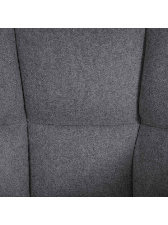 Barstol Damaso B filt med 4 fods stel, grå Barstol Damaso B filt med 4 fods stel, grå