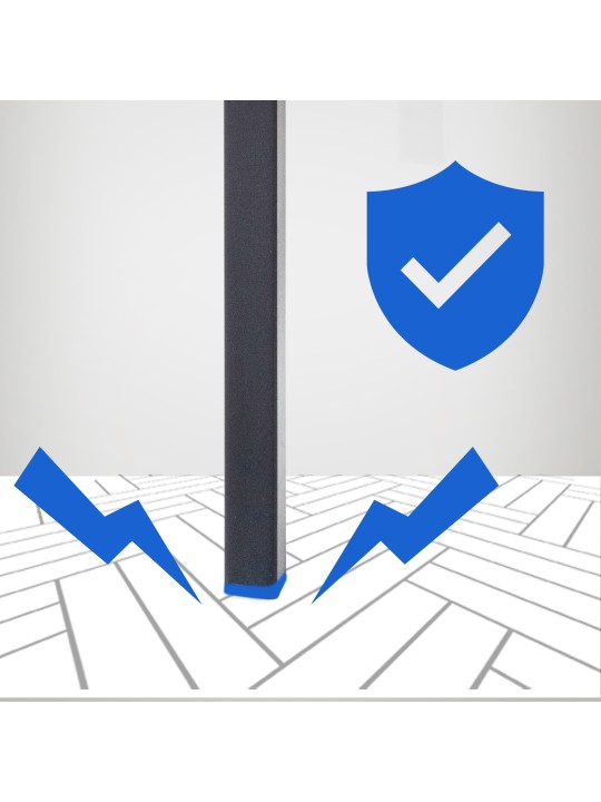 Barstol Damaso B filt med 4 fods stel, taupe Barstol Damaso B filt med 4 fods stel, taupe