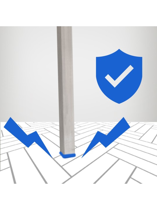 Barstol Damaso E filt med 4 fods stel, antracit Barstol Damaso E filt med 4 fods stel, antracit