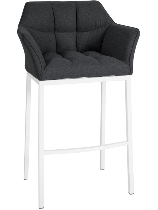 Barstol Damaso W filt med 4 fods stel, antracit Barstol Damaso W filt med 4 fods stel, antracit