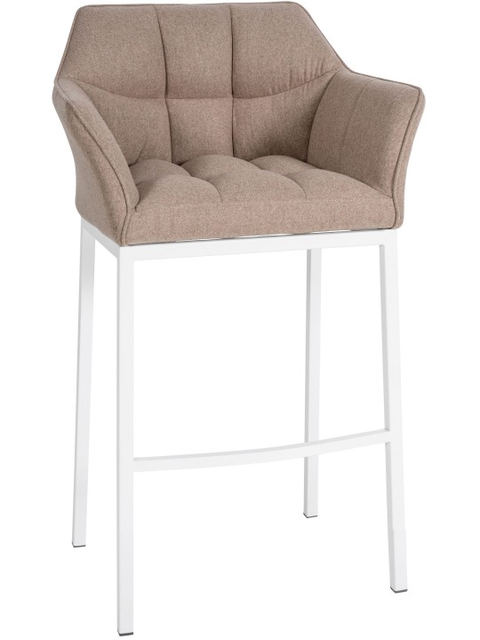 Barstol Damaso W filt med 4 fods stel, taupe Barstol Damaso W filt med 4 fods stel, taupe