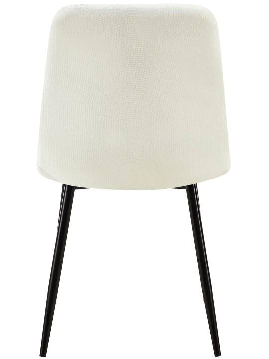 Stol Dijon stof, creme