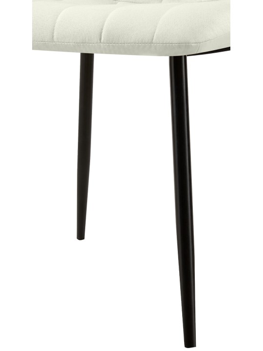 Stol Dijon stof, creme