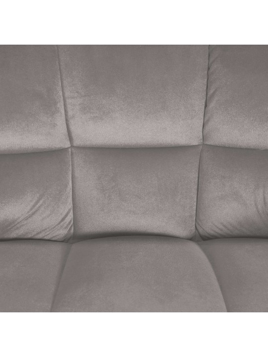 Barstol Damaso B fløjl, grå Barstol Damaso B fløjl, grå