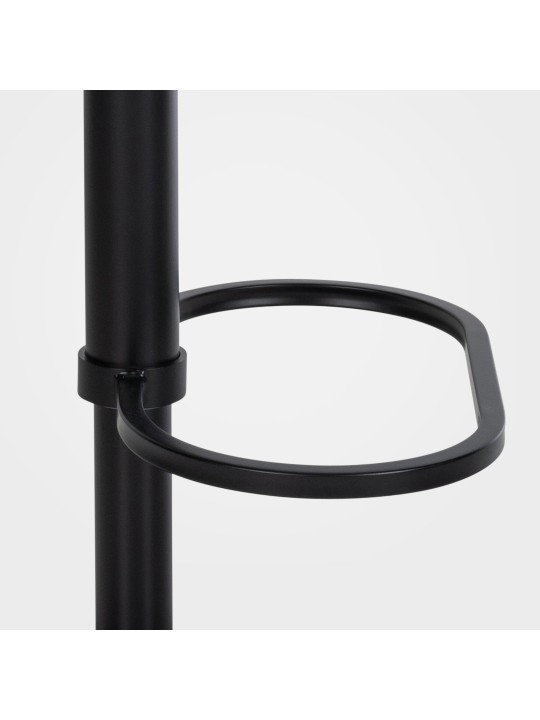 Barstol Damaso B fløjl, brun