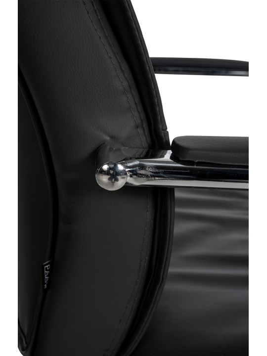 Sæt med 2 besøgsstole Sievert, sort