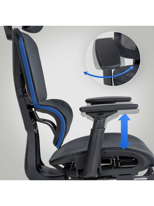 Kontorstol Grover, sort Kontorstol Grover, sort